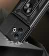 Husă blindată pentru Infinix Hot 40i, CamShield Slide, negru