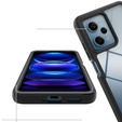 Carcasă pentru Xiaomi Redmi Note 12 Pro 5G / POCO X5 Pro 5G, Shockproof, cu folie, negru