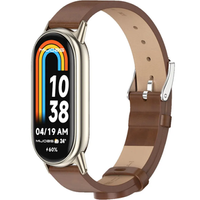 Curea din piele pentru Xiaomi Smart Mi Band 8 / Xiaomi Smart Mi Band 9