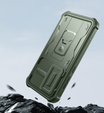 Husă blindată pentru Samsung Galaxy S24, Dexnor Full Body (Two Frames), verde