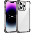 Husă pentru iPhone 14 Pro, ERBORD CornerShield, negru