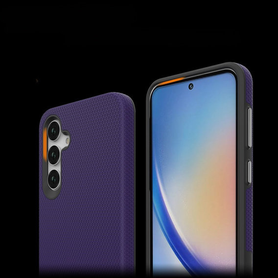 Carcasă blindată pentru Samsung Galaxy A35 5G, Dual Armored, violet
