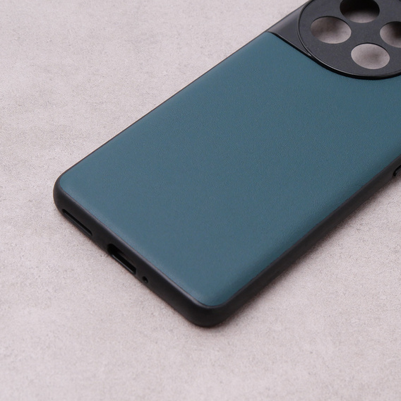 Husă din piele pentru OnePlus 11 5G, leather hybrid, verde