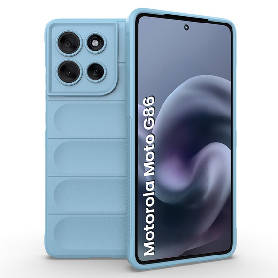 Huse pentru Motorola Moto G86 Power 5G, Gaming Shockproof, albastru