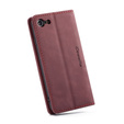 Husa CASEME pentru iPhone 7/8/SE 2020/SE 2022, Leather Wallet Case, maroon