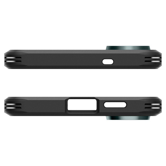 Carcasa Spigen pentru Samsung Galaxy A36 5G, Tough Armor Mag MagSafe, negru + 9H Tempered Glass