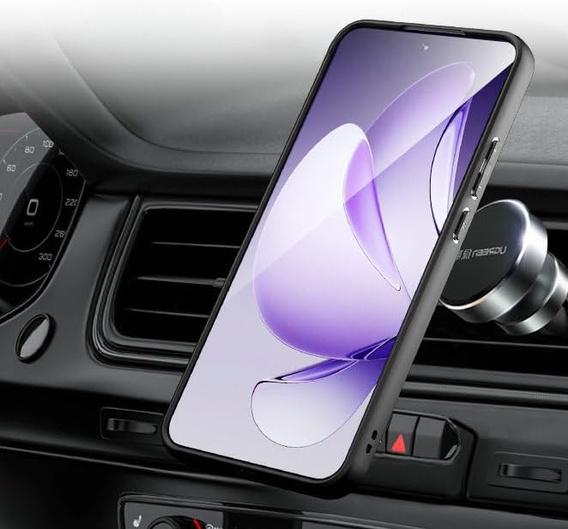 Husă pentru Oppo Reno 13 Pro, pentru MagSafe, ERBORD Matt Case, negru