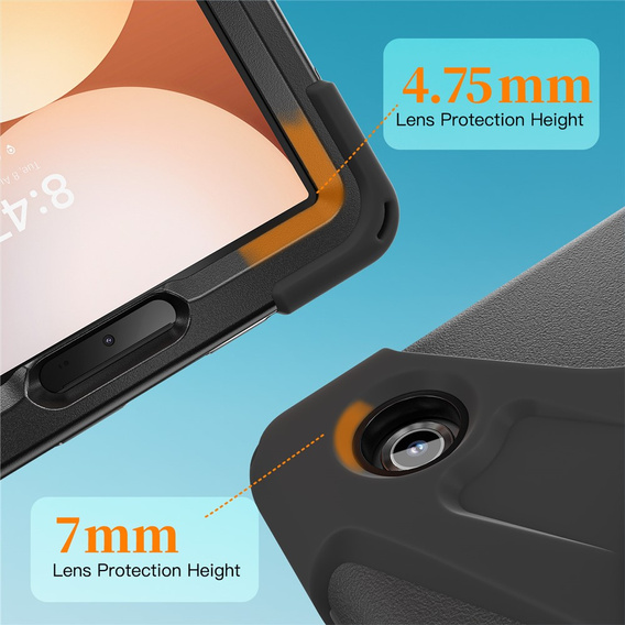 Husă blindată cu suport și curea de umăr pentru Samsung Galaxy Tab A11