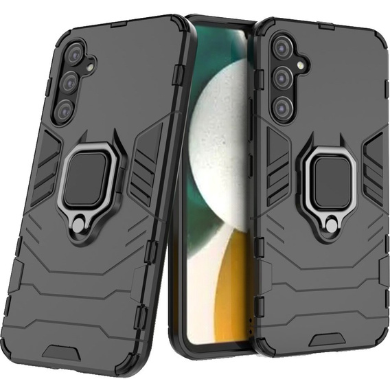 Huse pentru Samsung Galaxy A34 5G, Kickstand Ring, negru