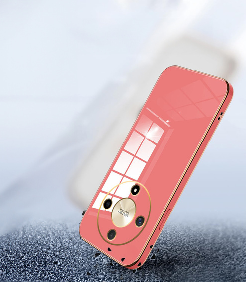 Husă pentru Honor Magic 6 Lite 5G, Glamour CamShield, roșu