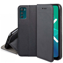 Cu clapetă pentru Motorola Moto G42, Wallet Smart Magnet, negru