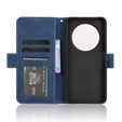 Cu clapetă pentru Xiaomi Redmi 14C / Xiaomi Poco C75, Card Slot, albastru închis