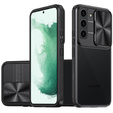 Huse pentru Samsung Galaxy S22, Slide Camera, negru