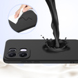 Huse pentru Oppo Reno13 Pro 5G, Silicone MagSafe, negru