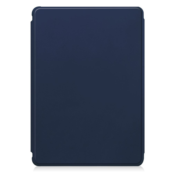 Husă pentru tastatură pentru iPad Pro 11" 2024 (5 gen.), Rotary 360° Leather, albastru închis