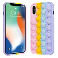 Husă Push Bubble Pop It pentru iPhone X / XS