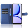 Cu clapetă pentru Realme Note 50, Wallet Smart Magnet, albastru