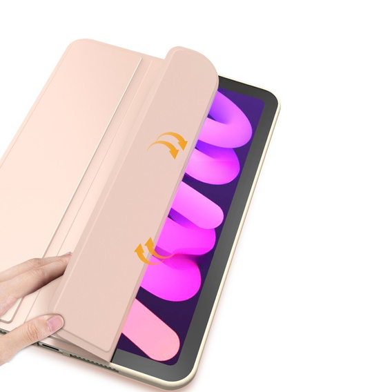 Husă pentru iPad mini 8.3" 2021 (6 gen.) / iPad mini 8.3" 2024 (7 gen.), Smartcase, roz