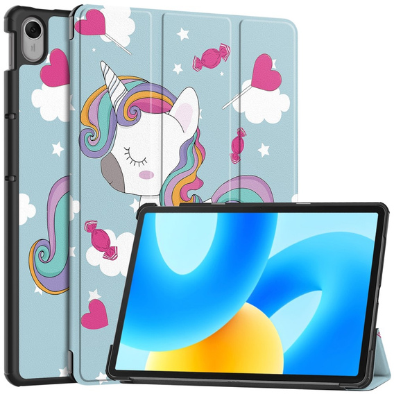 Husă pentru Huawei MatePad 11.5 2024, Smartcase, unicorn