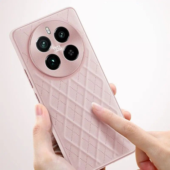 Carcasă pentru Realme 12 Pro 5G / 12 Pro+ 5G, Rhombus, roz