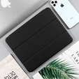 Husă pentru iPad Air 13" 2025/2024 (7/6 gen.), Smartcase cu spațiu pentru stylus, negru
