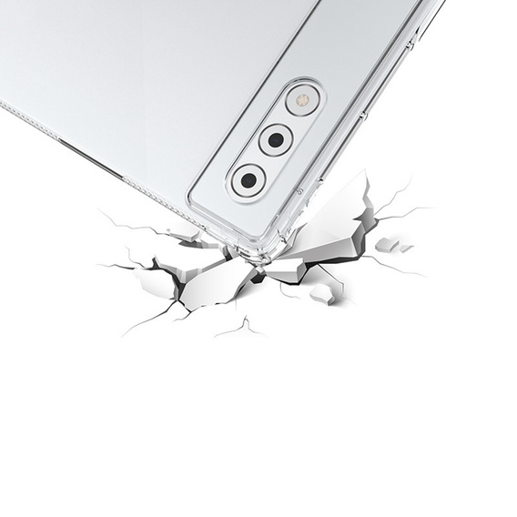 Husă pentru Lenovo Yoga Tab Plus, silicon, transparentă