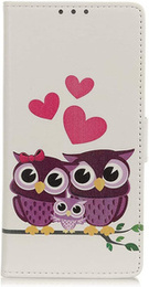 Cu clapetă pentru Nokia 2, Wallet, Owl Family