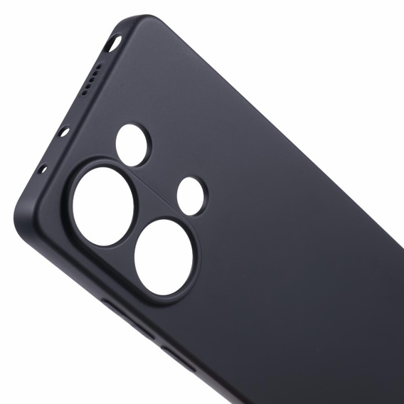 Husa pentru Xiaomi Redmi Note 13 Pro 4G / Xiaomi Redmi Note 14S / Xiaomi Poco M6 Pro 4G, Silicone Lite, negru