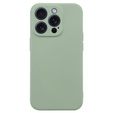 Husa pentru iPhone 15 Pro Max, Silicone Lite, verde
