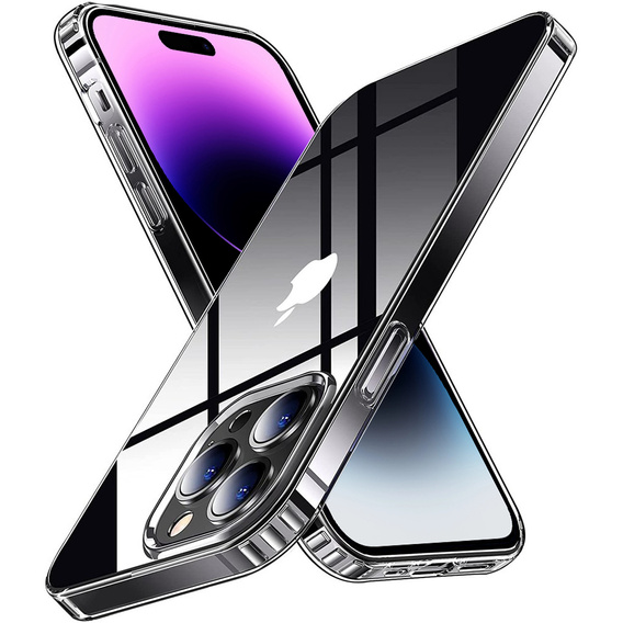 Huse pentru iPhone 14 Pro Max, Fusion Hybrid, transparentă