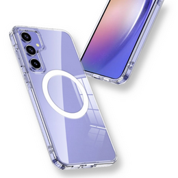 Husă pentru Samsung Galaxy A55 5G, Fusion Hybrid Case, pentru MagSafe, transparentă