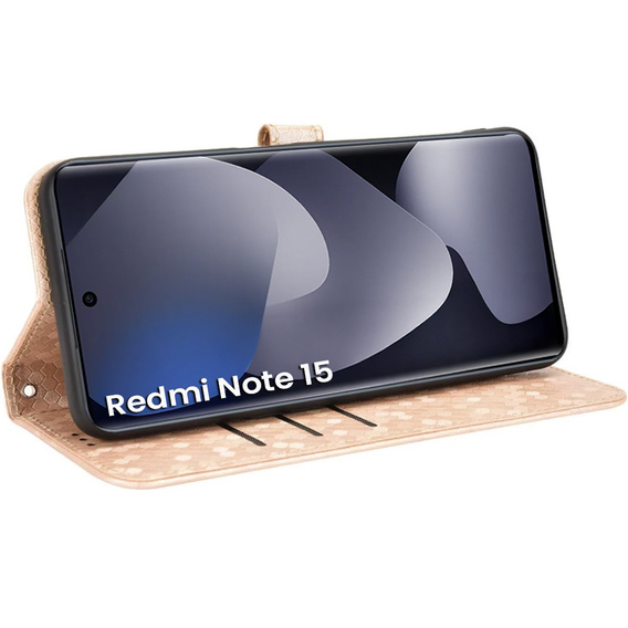 Husă tip portofel Rhombus pentru Xiaomi Redmi Note 15 5G / Poco M8 5G