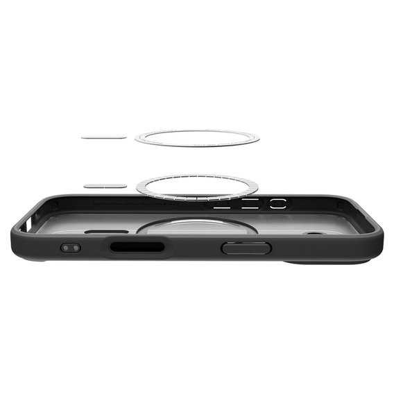 Carcasă Spigen Ultra Hybrid MagSafe pentru iPhone 17, Frost Black