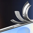 Husă pentru Samsung Galaxy S25 Edge, Electro MagSafe, de argint + Sticlă pentru ecran