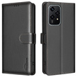Husa cu clapetă pentru Honor 200 Lite, BINFEN Wallet, negru