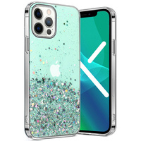 Huse pentru iPhone 13 Pro, Glittery, verde