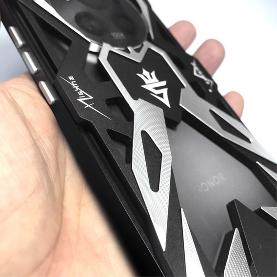 Husă blindată pentru Honor Magic 6 Pro 5G, Aluminum Alloy, negru