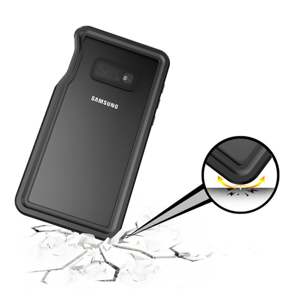 Husă impermeabilă IP68 pentru Samsung Galaxy S10e, negru