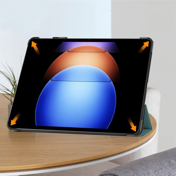 Husă pentru Xiaomi Pad 6S Pro 12.4, Smartcase, verde