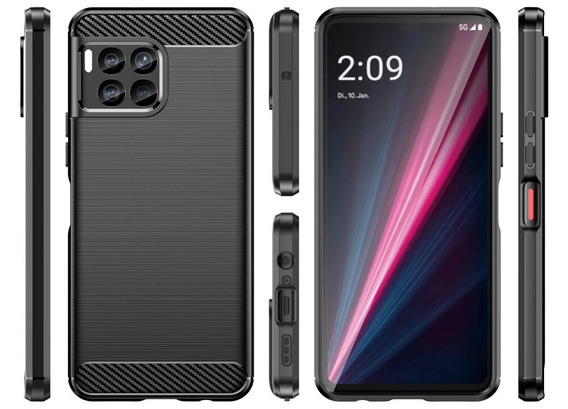 Huse pentru T Phone 2 Pro 5G, Carbon, negru