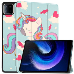 Husă pentru Xiaomi Pad 6 / 6 Pro, Smartcase, unicorn