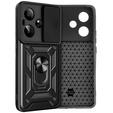 Husă blindată pentru Realme GT 7 / 7T, CamShield Slide, negru
