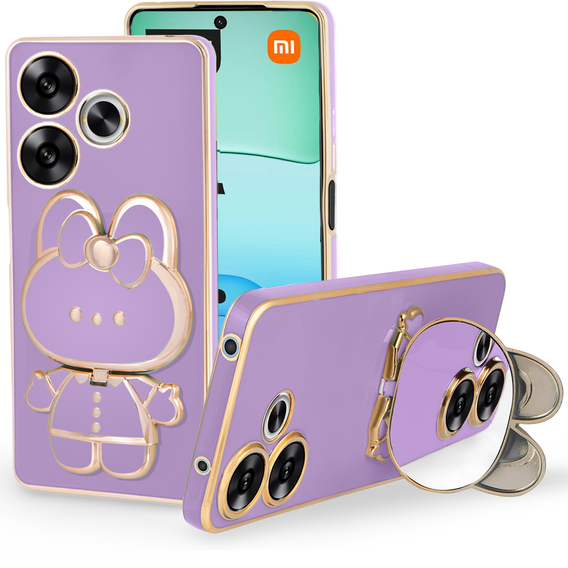 Carcasă pentru Xiaomi Redmi 13, Bunny, violet