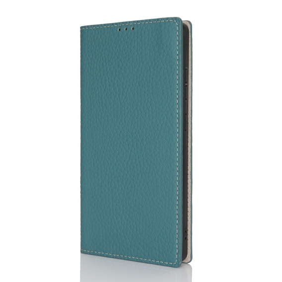 Cu clapetă pentru Samsung Galaxy S25 Ultra, Litchi Skin Grain, albastru