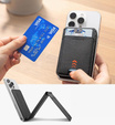 Portofel magnetic cu suport și funcție NFC SURITCH pentru iPhone 16 Pro