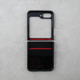 Husă blindată pentru Samsung Galaxy Z Flip5 5G, Nox Case Ring, de argint