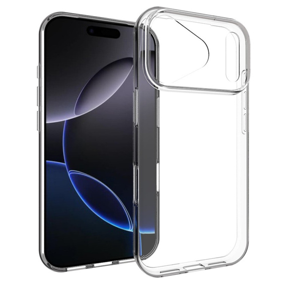 Husă de protecție TPU pentru iPhone 17 Pro Max - transparentă