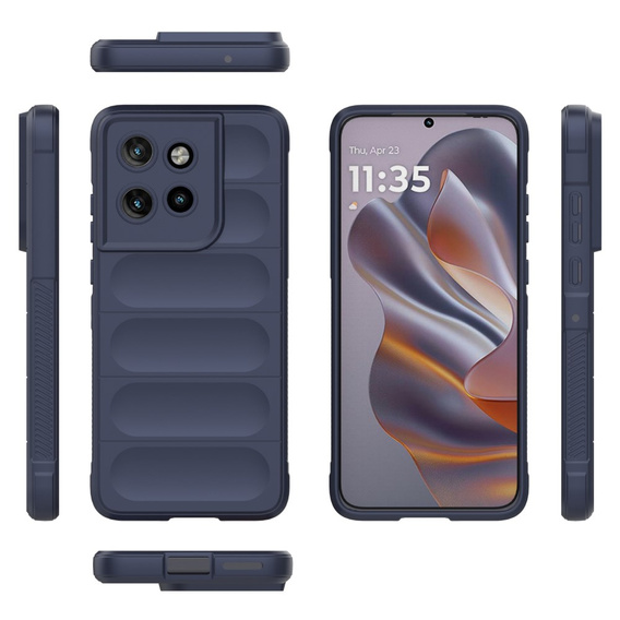 Huse pentru Motorola Edge 50 Neo / Motorola ThinkPhone 25, Gaming Shockproof, albastru închis