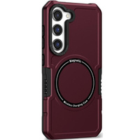 Huse pentru Samsung Galaxy S23, Protective MagSafe, maroon