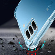 Huse pentru Infinix Hot 50 Pro+ 4G, Dropproof, transparentă
